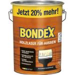 BONDEX Holzlasur nussbaum 4,8 l (20 % Gratis!)