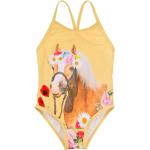 Romantische Bondi Kinderbadeanzüge mit Pferdemotiv aus Jersey für Mädchen Größe 110 für den für den Winter 