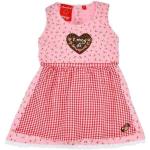BONDI Dirndl »Baby Kleid "I mog di" mit Streublümchen und Herz 86556, Rosa Trachtenkleid für Mädchen«