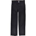 Reduzierte Schwarze Bondi 5-Pocket Jeans für Kinder mit Reißverschluss aus Baumwolle für Mädchen Größe 110 
