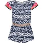 Blaue Bondi Kinderplaysuits & Kurze Overalls für Kinder aus Viskose für Mädchen Größe 134 