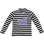 Reduzierte Schwarze Langärmelige Bondi Stehkragen Printed Shirts für Kinder & Druck-Shirts für Kinder aus Baumwolle für Mädchen Größe 110 