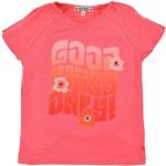 Reduzierte Pinke Bondi Rundhals-Ausschnitt Printed Shirts für Kinder & Druck-Shirts für Kinder aus Baumwolle für Mädchen Größe 104 