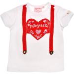 Bestickte Halblangärmelige Bondi Kinder T-Shirts mit Glitzer aus Jersey für Babys Größe 122 