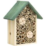 Reduzierte Insektenhotels & Insektenhäuser aus Massivholz 2-teilig 