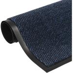 Reduzierte Blaue Rechteckige Schmutzfangmatten & Fußabtreter matt aus Kunststoff 