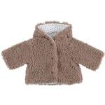 Reduzierte Khakifarbene Unifarbene Bonton Kindermäntel mit Knopf aus Polyester für Babys für den für den Winter 