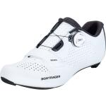 Weiße Bontrager Rennradschuhe mit Klettverschluss wasserabweisend für Damen Größe 39 