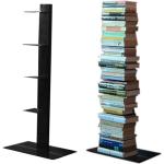 Silberne Radius Design Booksbaum Bücherregale pulverbeschichtet aus Metall Breite 50-100cm, Höhe 50-100cm, Tiefe 0-50cm 