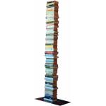 Silberne Radius Design Booksbaum Bibliotheksregale pulverbeschichtet aus Metall Breite 0-50cm, Höhe 150-200cm, Tiefe 0-50cm 