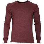 Boom Bap Herren Basic Sweatshirt -Rot-XL