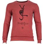 Boom BAP Herren Sweatshirt YLS Classic-Rot-XL