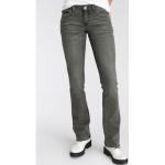 Reduzierte Graue ARIZONA Bootcut Jeans aus Denim für Damen Größe XS 