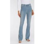 Reduzierte Blaue ARIZONA Bootcut Jeans aus Denim für Damen Größe XS 