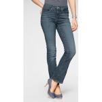 Reduzierte Blaue LEVI'S Bootcut Jeans aus Denim für Damen Größe XS 