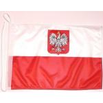Fahnenmax Polen Flaggen & Polen Fahnen mit Vogel-Motiv 