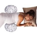 Boppy Side Sleeper Pregnancy Pillow, Gray Falling Leaves