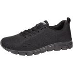 Boras Fashion Sports Uni Sneaker auch in Übergrößen Basic schwarz 5203-0001, Herren:51 EU