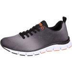 Boras Fashion Sports Uni Sneaker auch in Übergrößen Sprayed schwarz/grau 5201-0114, Herren:42 EU