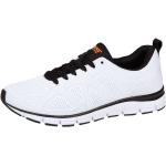 Boras Fashion Sports Uni Sneaker auch in Übergrößen Basic white/black 5203-0066, Herren:47 EU