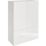Reduzierte Weiße Moderne Borchardt Möbel Sideboards Hochglanz aus Holz Breite 50-100cm, Höhe 100-150cm, Tiefe 0-50cm 