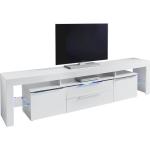 Reduzierte Weiße Moderne Borchardt Möbel TV-Lowboards & Fernsehtische matt Breite 200-250cm 