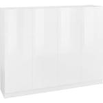 Reduzierte Weiße Borchardt Möbel Schuhschränke aus Holz Breite 150-200cm, Höhe 100-150cm, Tiefe 0-50cm 