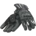 Reduzierte Schwarze Handschuhe mit Wolfmotiv Größe 4 XL 