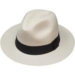 Schwarze Panamahüte 62 für Herren Größe XXL für den für den Frühling 