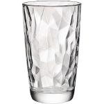 Bormioli Rocco 350240 Diamond Trasparente Longdrinkglas, 470 ml, Glas, transparent, 6 Stück