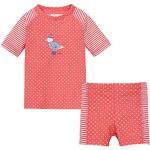 Bornino Baby Badeshirt rosa und Badeshorts/UV-Schutzkleidung / 2-teiliges Set Badebekleidung - Größe 98