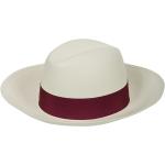 Reduzierte Weiße Borsalino Panama Damenhüte Größe S 