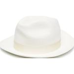Reduzierte Beige Elegante Borsalino Panamahüte für Damen Größe M für den für den Sommer 