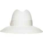 Weiße Borsalino Panamahüte aus Stroh für Damen Größe M 