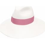 Reduzierte Weiße Borsalino Panama Panamahüte aus Stroh für Damen Größe M 