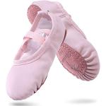 Pinke Balletschuhe & Spitzenschuhe in Normalweite aus Stoff Rutschfest für Damen Größe 40 