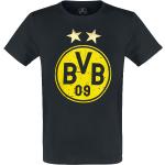Schwarze BVB T-Shirts aus Baumwolle für Herren Größe 3 XL 