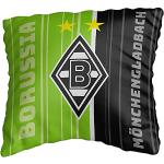 Bunte Borussia Mönchengladbach Quadratische Kissen aus Polyester maschinenwaschbar 40x40 