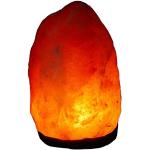 Orange Salzkristalllampen aus Kristall E14 