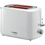 Weiße Bosch Toaster mit Brötchenaufsatz 
