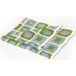 Blaue bosnanova Bio Nachhaltige Babydecken aus Baumwolle 70x90 