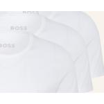 Weiße Kurzärmelige HUGO BOSS BOSS T-Shirts aus Baumwolle für Herren Größe XL 3-teilig 