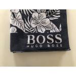 Boss Badetuch »Fashion« (1-St), Beach Towel Fashion Badetuch Saunatuch 90 x180 cm Beachwear floral, grau