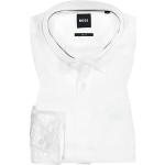 Weiße Langärmelige HUGO BOSS BOSS Black Kentkragen Hemden mit Kent-Kragen aus Lyocell für Herren Größe 3 XL 
