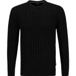 Reduzierte Schwarze Unifarbene HUGO BOSS BOSS Black Kaschmir-Pullover aus Polyamid für Herren Größe 3 XL für den für den Herbst 
