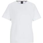 Reduzierte Weiße Elegante HUGO BOSS BOSS Black T-Shirts für Damen Größe L 