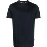 Reduzierte Blaue HUGO BOSS BOSS Rundhals-Ausschnitt T-Shirts aus Jersey für Herren Größe S 