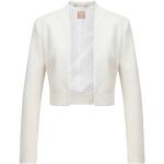 Reduzierte Weiße Unifarbene Casual HUGO BOSS BOSS Blusenblazer für Damen 