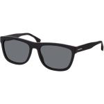 Schwarze HUGO BOSS BOSS Quadratische Sonnenbrillen polarisiert aus Kunststoff für Herren 