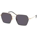Goldene HUGO BOSS BOSS Quadratische Sonnenbrillen mit Sehstärke aus Metall für Damen 